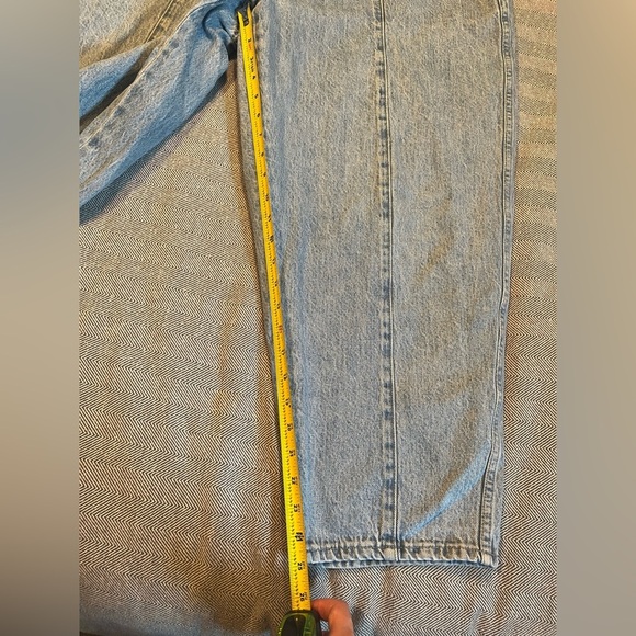 Madewell Pull- On Balloon Jeans in Closson Wash XXL - Picture 10 of 11